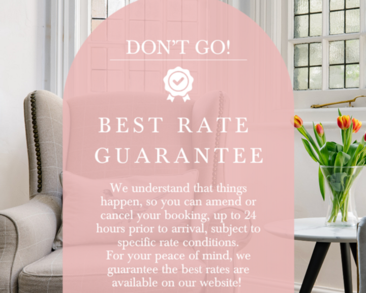 best rate guarantee at The Abbey London